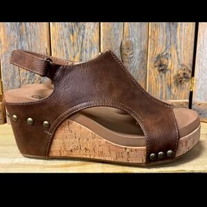 Corkys wedge sandal